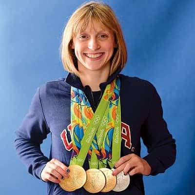 Katie Ledecky net worth in Olympians category