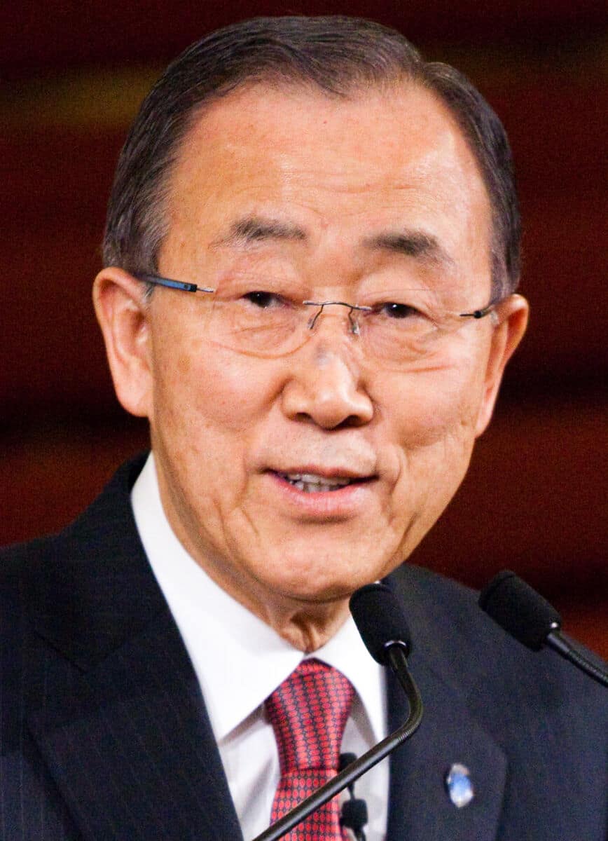 Ban Ki-moon net worth in Politicians category