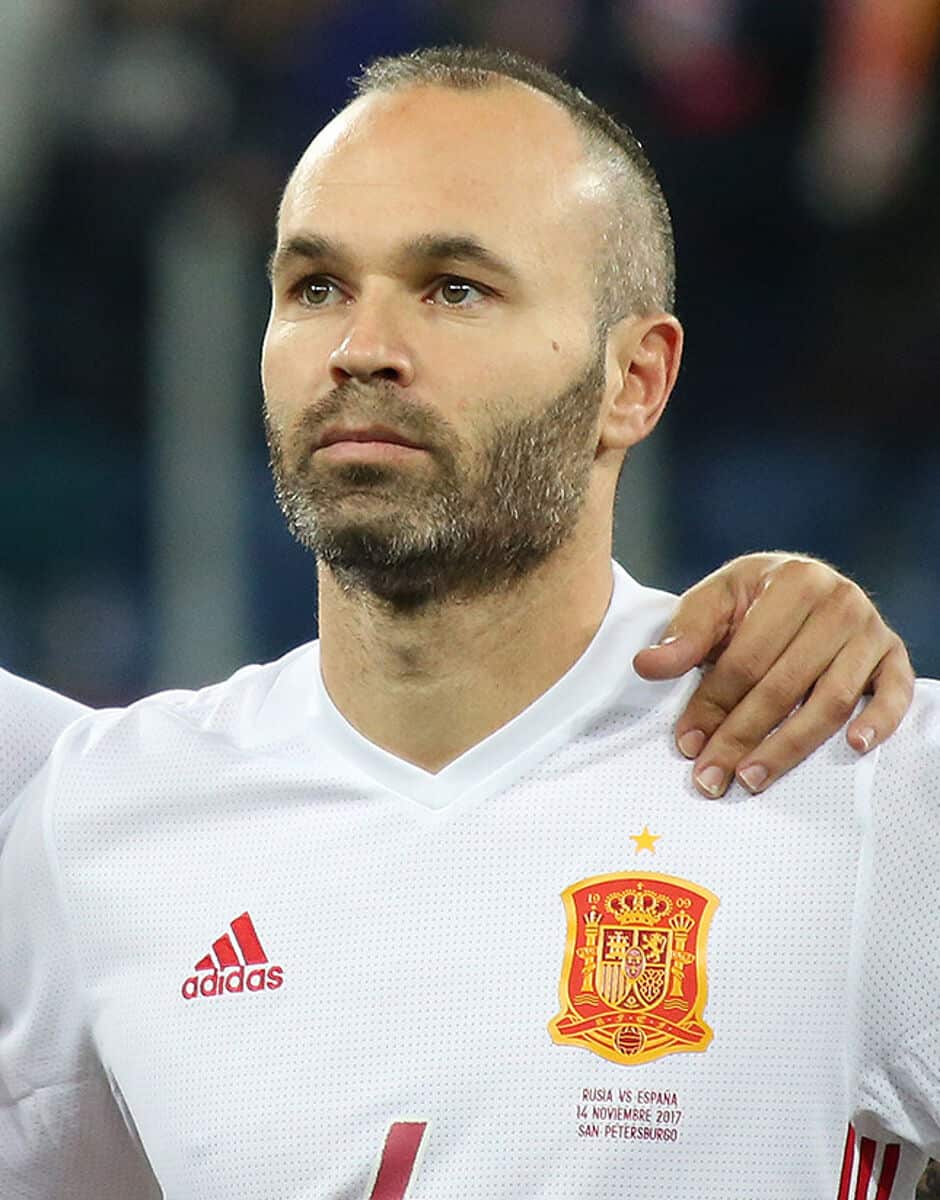 Andrés Iniesta net worth in Football / Soccer category