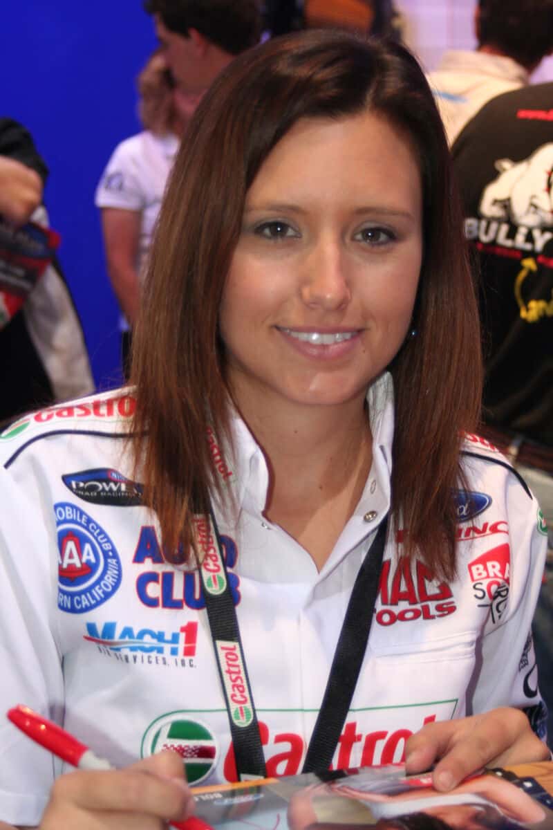 Ashley Force Hood net worth in Racing category