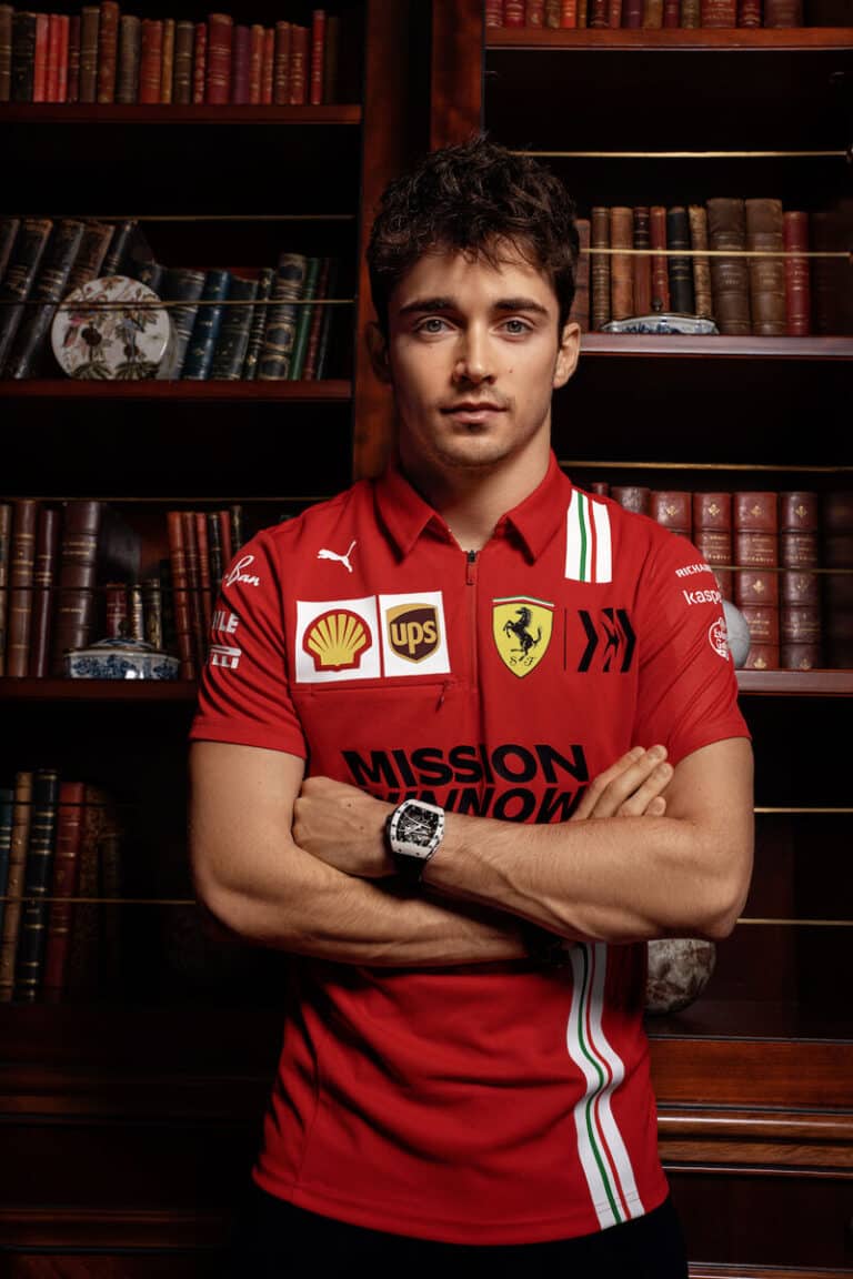Charles Leclerc - Famous Race Car Driver