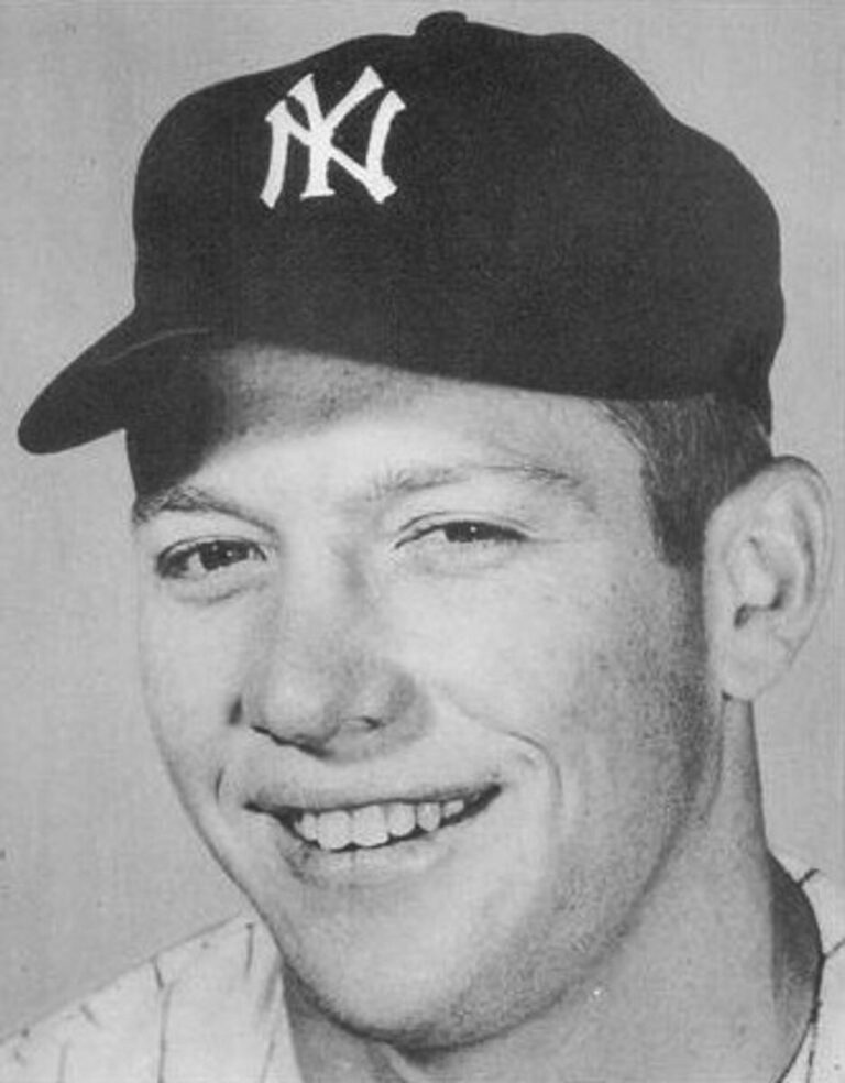 Mickey Mantle - Famous Baseball Player