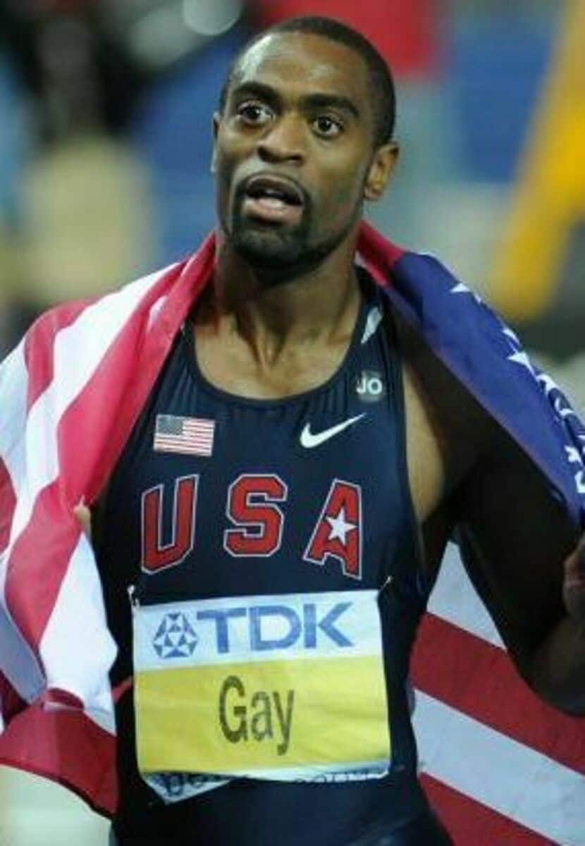 Tyson Gay net worth in Olympians category
