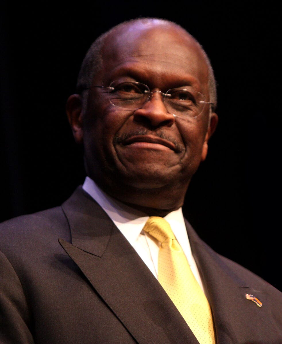 Herman Cain net worth in Politicians category