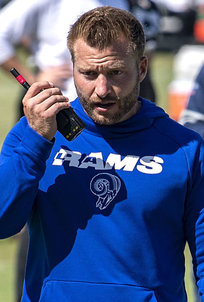 Sean McVay net worth in Coaches category
