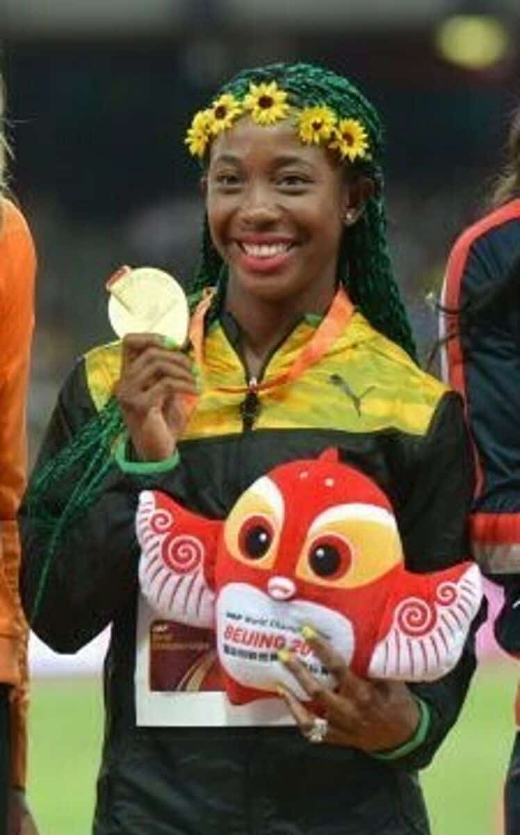 Shelly-Ann Fraser-Pryce net worth in Olympians category