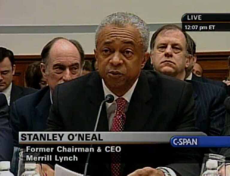 Stanley O'Neal - Famous Financier